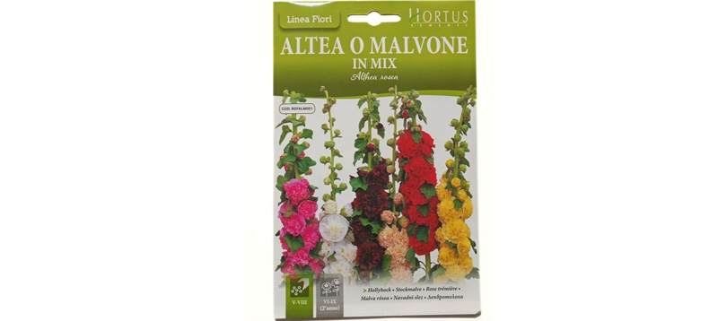 Altea O Malvone (Hollyhock) Flower Seeds
