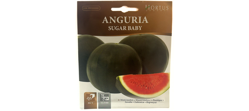 Anguria Sugar Baby Watermelon Seeds