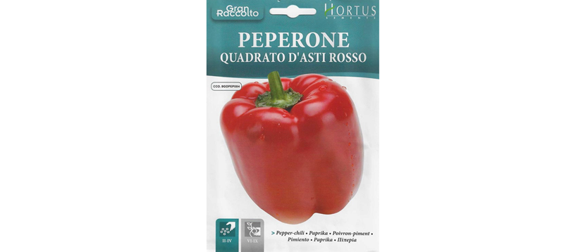Peperone Quadrato D’asti Rosso Seeds