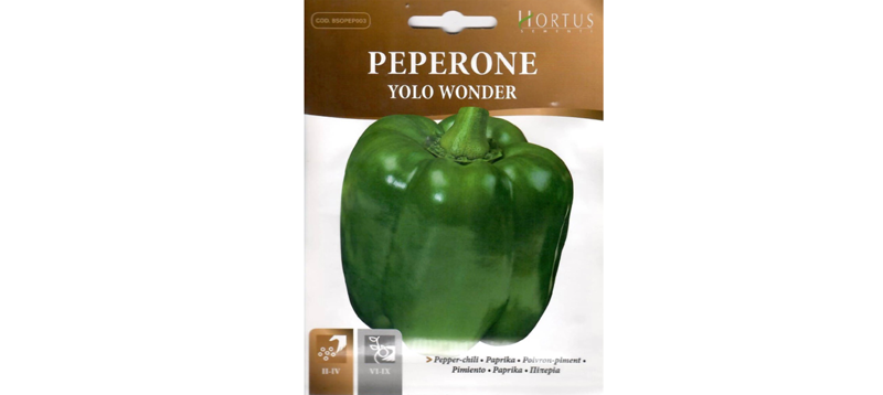 Peperone Yolo Wonder Seeds