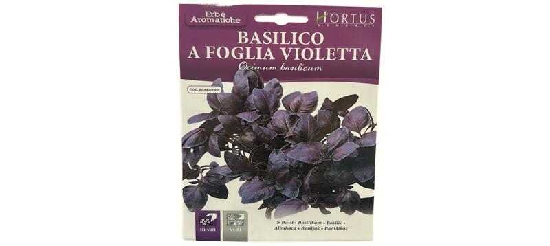 Basilico a Foglia Violetta Seeds