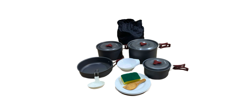 Cooking Camping set for 4 people